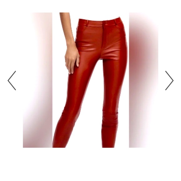 Zara Pants & Jumpsuits Zara High Rise Leather Leggings Poshmark